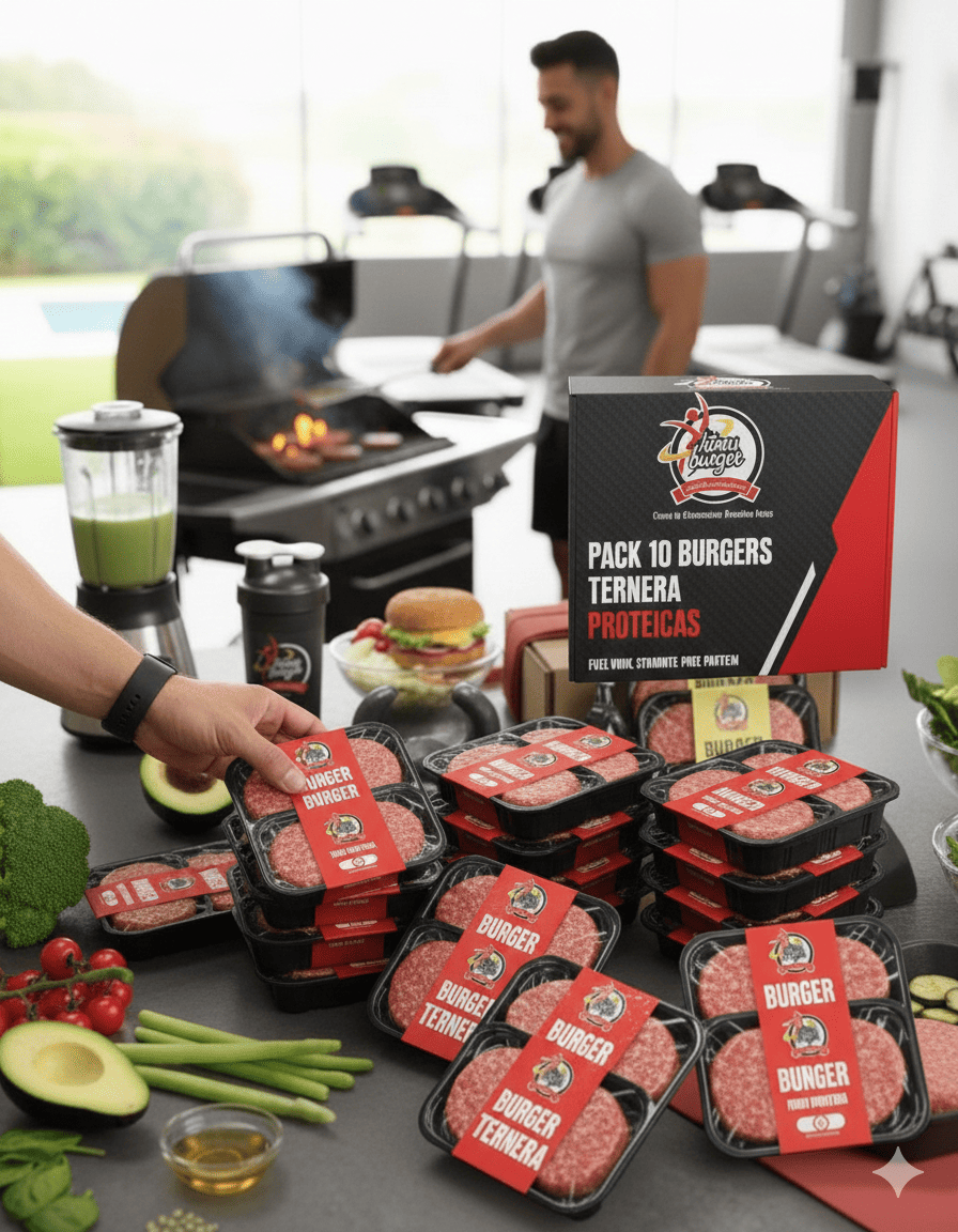 PACK DE 10 BANDEJAS DE BURGER DE TERNERA