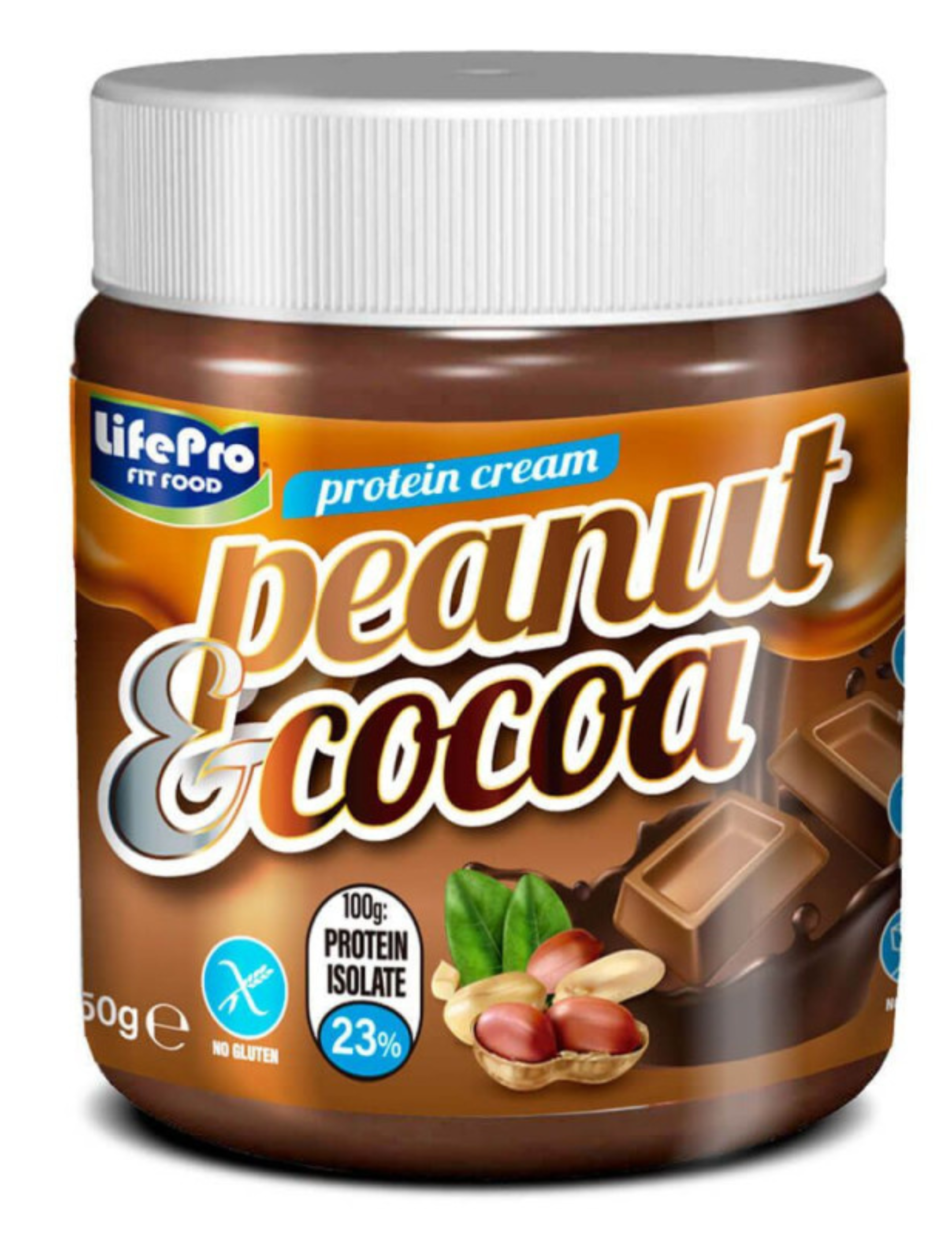 LIFE PRO FIT FOOD PROTEIN CREAM PEANUT COCOA 250 G