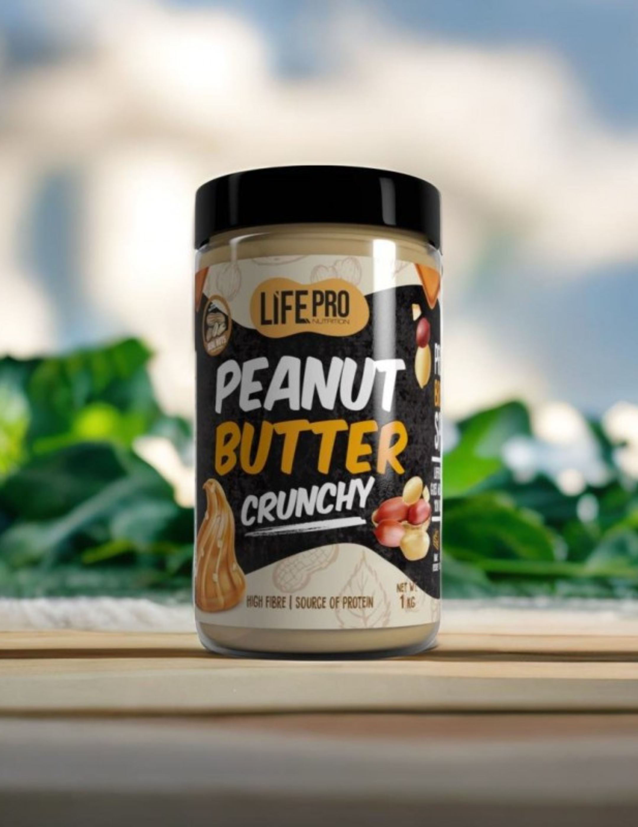 Life Pro Fit Food Peanut Butter Crunchy 1 KG