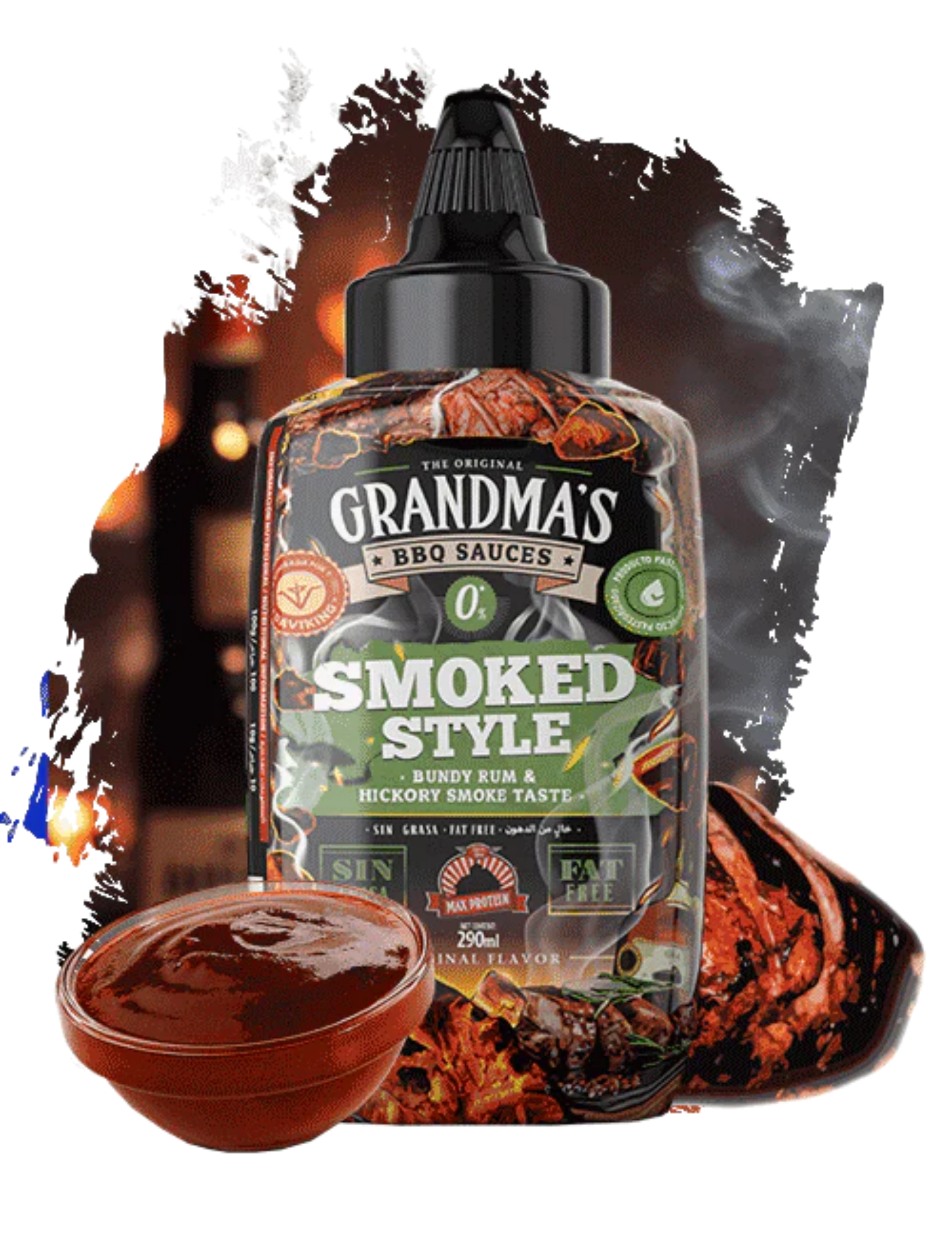 GRANDMAS BBQ SMOKED STYLE