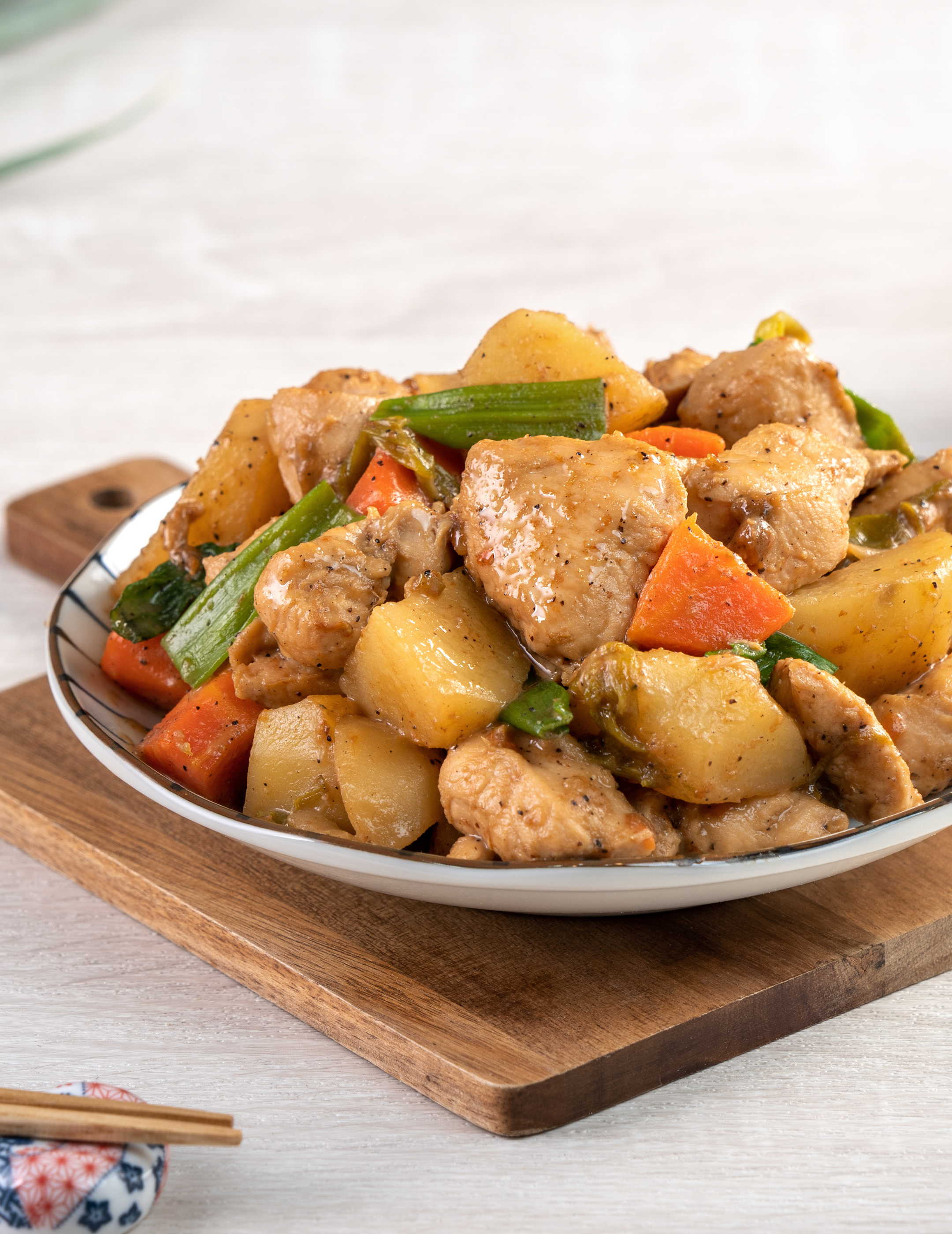 TACOS DE POLLO MARINADO MOJO PICON ROJO no picante