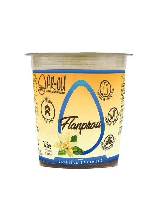 FLAN PROTEICO PR-OU VAINILLA & CARAMELO