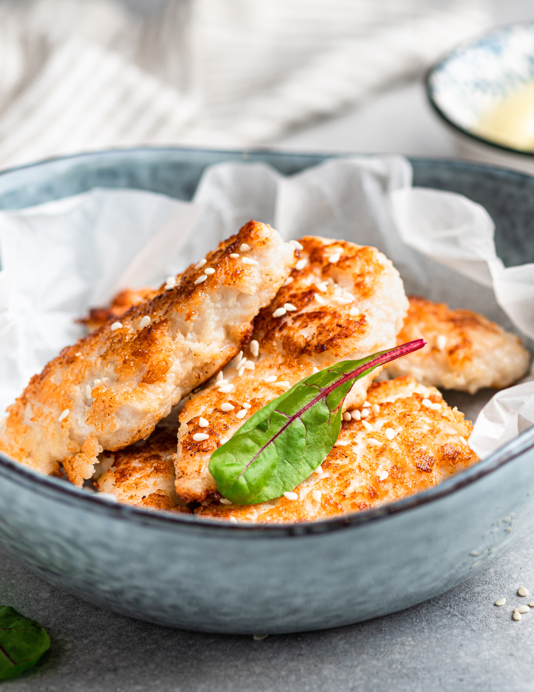 TIRAS DE PECHUGA DE POLLO