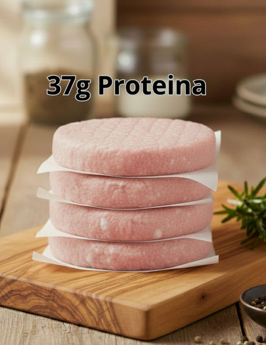 BURGER PECHUGA POLLO HIGH PROTEIN 37 G