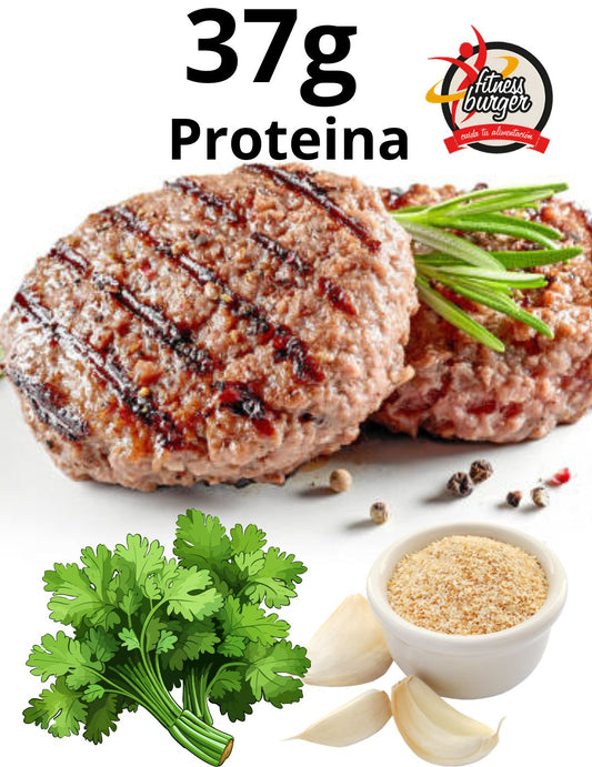 BURGER PECHUGA POLLO HIGH PROTEIN 37 G  AL AJILLO