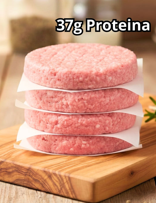 BURGER PECHUGA POLLO HIGH PROTEIN 37 G BBQ SMOKED