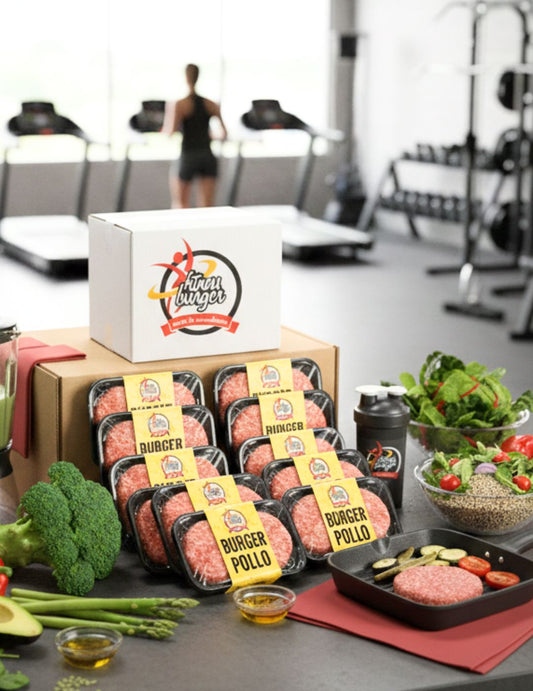 PACK DE 10 BANDEJAS DE BURGER DE POLLO