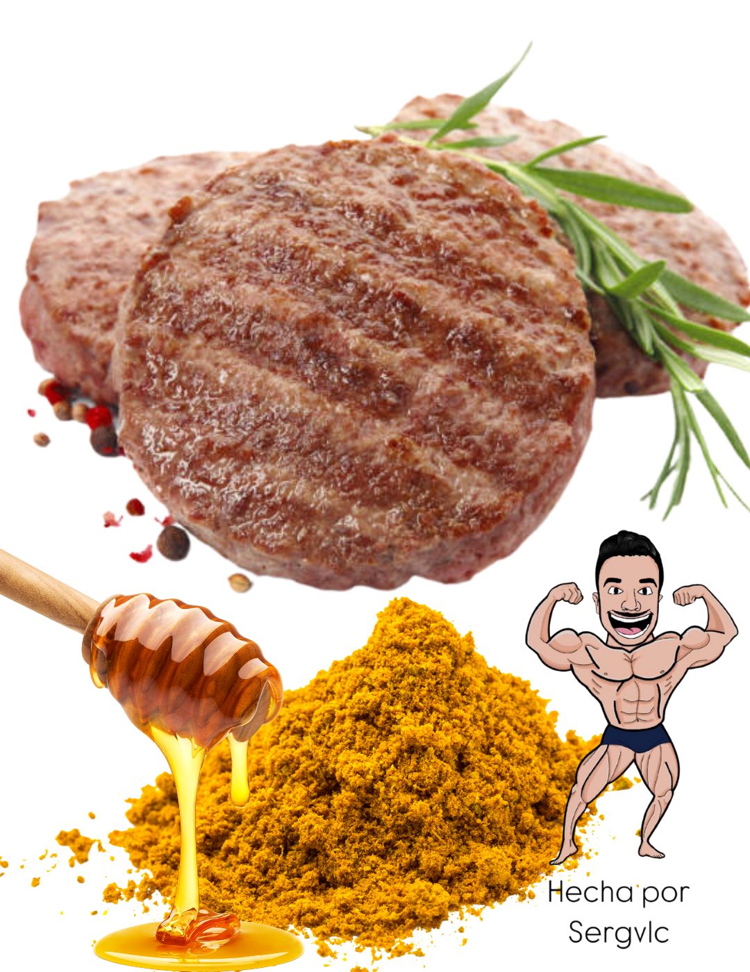 HAMBURGUESA POLLO MAIZ (kikos)