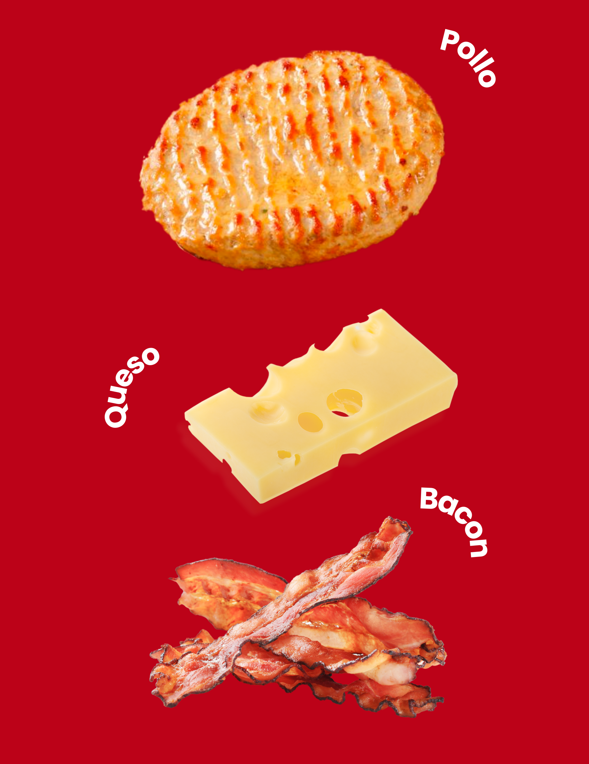 FITNESS BURGER BACON & QUESO