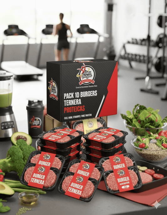 PACK DE 10 BANDEJAS DE BURGER DE TERNERA